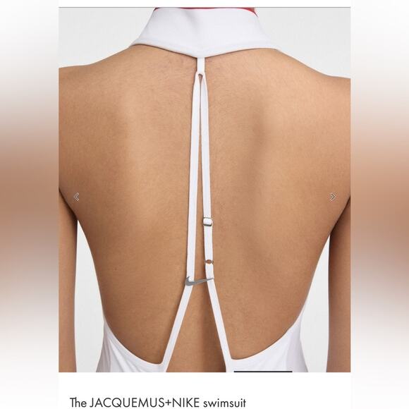 The JACQUEMUS+NIKE One-piece swimsuit collaboration Size XS MSRP $120 - Picture 5 of 6